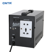 Stabilisateur de tension de type relais SCR 2000VA CNTR monophasé 220V 230V 110V régulateur de tension automatique AVR pour TV réfrigérateur cuisinière