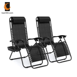 كرسي منعدم الجاذبية قابل للتعديل للبيع بالجملة كرسي حديقة قابل للطي كرسي صالة شاطئ خارجي - Product Image 6