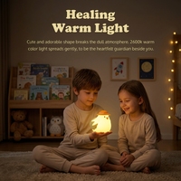 Lampe de chevet pour enfants, cadeau pour bébé, lampes de sommeil, lampes de table pour enfants, petite mini veilleuse portable, lampe LED USB pour chambre à coucher