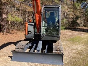 Excavatrice sur chenilles Hitachi ZX75 d'occasion à vendre - Garantie 1 an Moteur et boîte de vitesses fabriqués au Japon - Product Image 5