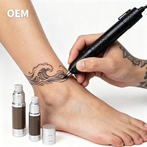 Pigment semi-permanent pur et transparent pour sourcils et lèvres, élégant, propre, à rétention stable, grand kit de pigments nude. - Product Image 6