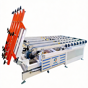 Máquina Laminadora de Vidrio <span class=keywords><strong>con</strong></span> 4 Mesas de Trabajo, Horno Automático de Vidrio Laminado <span class=keywords><strong>con</strong></span> PLC - Product Image 2