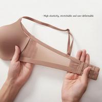 Soutien-gorge balconnet sans armatures à imprimé léopard, légèrement rembourré, confortable, super push-up, pour femme, 1 pièce