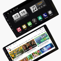 SOMISHINK Autoradio Touchscreen Universal Wireless Carplay Auto Android Stereo DVD-Player Tragbares Autoradio Carplay