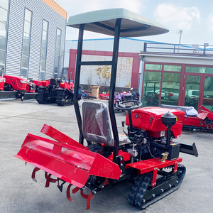 Mesin Pengolah Tanah Diesel <span class=keywords><strong>Mini</strong></span> Pertanian 25 HP, Pengolah Tanah Putar Otomatis, Pengolah Tanah Putar Bertenaga Diesel, Pengiriman Cepat, Dijual - Product Image 2
