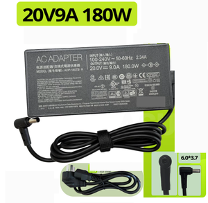 อะแดปเตอร์แปลงไฟ 20V 9A 180W สำหรับโน้ตบุ๊คเกมมิ่ง ASUS ROG Zephyrus G14 G15 รุ่น ADP-180TB H ขนาดหัวเสียบ 6.0*3.7 มม. - Product Image 3