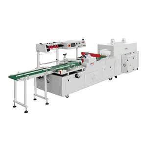 HUADONG high speed seal automatic shrink packing wrapping machine 70-80 packs/min
