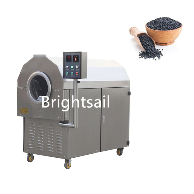 Electric Black Pepper Cumin Coriander Seeds Dry Spice Roasting Machine