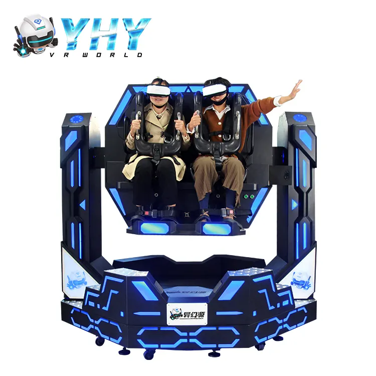 New Arrival 9D Virtual Reality 1080 Degree Heavy Pendulum Vr Game Machine Roller Coaster Simulator