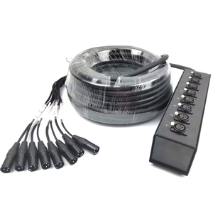 <span class=keywords><strong>Audio</strong></span> professionnel 8 canaux 30 mètres XLR Microphone serpent câble <span class=keywords><strong>Audio</strong></span> scène boîte 3pin mâle à femelle câble <span class=keywords><strong>Audio</strong></span> câble serpent - Product Image 5