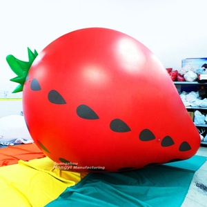 Balloos de <span class=keywords><strong>fraise</strong></span> gonflables géants de PVC de publicité d'événement pour la décoration d'expositions de partie - Product Image 3
