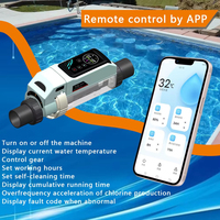 Clorador de Sal Inteligente con APP, Directo de Fábrica, para Desinfección de Piscinas Domésticas y Comerciales