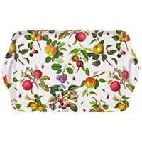 Grand plateau avec poignée Série d'été Forme personnalisée Dîner de fruits Assiette en mélamine Fashion