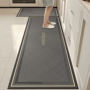 <span class=keywords><strong>Tapis</strong></span> <span class=keywords><strong>de</strong></span> <span class=keywords><strong>cuisine</strong></span> Luxe léger Antidérapant <span class=keywords><strong>Tapis</strong></span> <span class=keywords><strong>de</strong></span> sol <span class=keywords><strong>de</strong></span> <span class=keywords><strong>cuisine</strong></span> Imperméable et nettoyable à l'huile <span class=keywords><strong>Tapis</strong></span> sale <span class=keywords><strong>pour</strong></span> la salle <span class=keywords><strong>de</strong></span> bain à usage domestique - Product Image 2