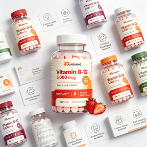 Compresse di Vitamina B12 5000mcg Metilcobalamina OEM Etichetta Privata per Energia e Supporto del Sistema Nervoso, Confezione da 100 - Product Image 5