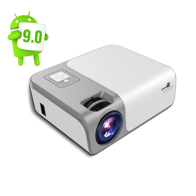 Cheerlux Wifi Android Movie Projector Full HD 1080p Supported IOS Android Smartphone Computer