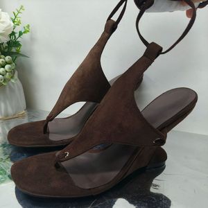 Escarpins con Cordones en el Tobillo, Nuevo Diseño con Tiras, Tacones de Plataforma con Cuña Alta para Mujer - Product Image 5