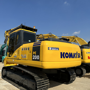 Excavatrice moyenne utilisée de chenille de KOMATSU PC200-7 20 tonnes en bon état avec le moteur et la pompe originaux du Japon - Product Image 2