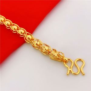 Dubai simulato Vietnam alluvionale oro tailand placcato collana uomo protezione modello Daikin rubinetto M fibbia - Product Image 5