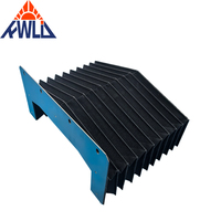 Protection de machine CNC flexible de fabrication industrielle, garde-corps télescopique en accordéon, protection anti-poussière