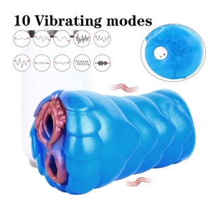 Masturbador Vibrador Masculino GEEBA, Copa de Masturbación con Diseño de Dragón de Fantasía, Vagina Realista con Vibración, Juguetes Sexuales para Hombres - Product Image 6