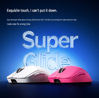 Souris de jeu Mchose A5 V3 Ultra+ 55g légère avec capteur 3955TI, molette de défilement TTC Gold, DPI overclocké 50K, tri-mode 2.4G/BT/USB-C double 8K