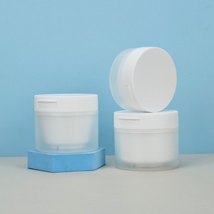 50g 100g 120g 150g 200g Empty Skin Care Eye Cream Round clear Frosted Cosmetic Cream <b>Plastic</b> PP <b>Jar</b> with Screw Top - Product Image 6