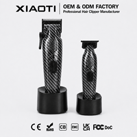 Tondeuse à cheveux rechargeable sans fil pour barbier, 2600 mAh, type C, outil de coupe de cheveux professionnel avec construction en aluminium