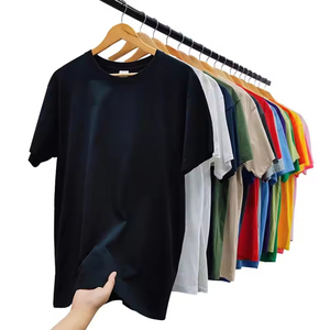 เสื้อยืดเปล่าผ้าฝ้าย 100% เสื้อผ้าผู้ชาย เสื้อยืดผู้ชาย เสื้อยืดเด็ก เสื้อยืดเรียบๆ ขายส่ง - Product Image 2