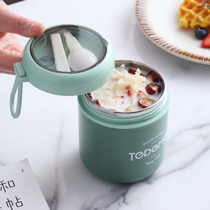 Thermos For Hot Food Container 304 Stainless Steel Food Cans Insulated Lunch Box