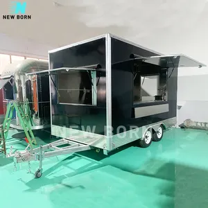 mobile food cart for sale ghana food vending van catering trailer freezer food transport truck