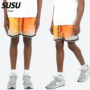 SUSU net wholesale sports custom summer shorts for men drawing men's sports suit shorts