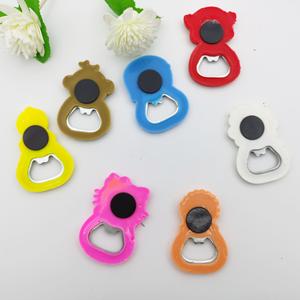 Cute Cartoon Silicone Bottle <b>Opener</b> Animal Shape Refrigerator Magnet Multi Functional Portable Opening Tool - Product Image 3