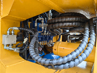Chargeuse-pelleteuse JCB 4CX en bon état, puissance 91 kW, garantie 12 mois, testée et inspectée
