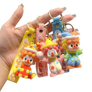 Anime Cartoon Acrobatics Clown <strong>Keychain</strong> Small Pendant Cute Bag Hanging Decoration Lightweight Fashionable Gift Wholesale - Product Image 5