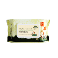 Grosir PH Balance Natural OEM, Tisu katun perawatan kulit tisu bayi tisu basah 80 buah