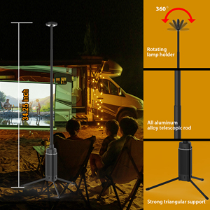 Lampe de camping LED rechargeable multifonctionnelle rétractable de haute qualité, idéale pour les voyages et la randonnée - Product Image 3