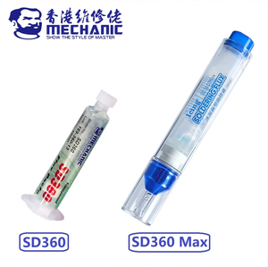 Pâte à souder sans nettoyage MECHANIC SD360 Max 10cc pour la réparation de puces BGA SMD PCB, outils de réparation de téléphones mobiles - Product Image 1