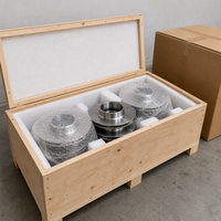 Impeller de pompe centrifuge ouverte/fermée en acier inoxydable SS304 SS316, pièces de pompe à eau personnalisées OEM, fabricant, MOQ 1 pièce