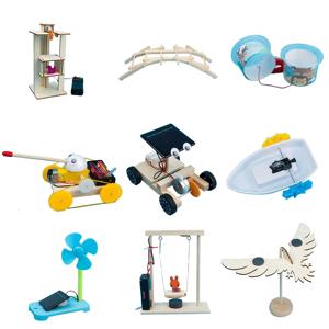 Production à la main pour enfants bricolage expérience physique génie mécanique jouets éducatifs pour les enfants apprenant - Product Image 1