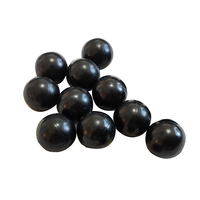 Personnalisé 17mm 18mm Solide Dur Petit Paintball Rebondissant Balle En Caoutchouc Naturel