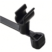 Collier de serrage pour faisceau de câblage moteur de voiture, attache-câble PA66 ignifuge, résistant aux UV, autobloquant, réglable, pour regroupement de tubes, noir