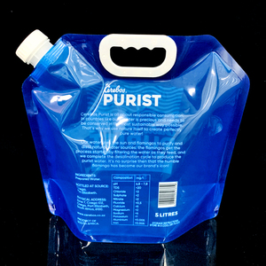 Sac à eau potable réutilisable pour le camping, la randonnée et les sports de plein air, sans BPA, 5L - Product Image 4