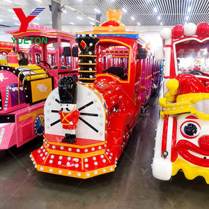Scenic Area Train à vapeur pour adultes en <span class=keywords><strong>famille</strong></span> Carnaval Mini tours de train électrique sans rail pour parc pour enfants - Product Image 6