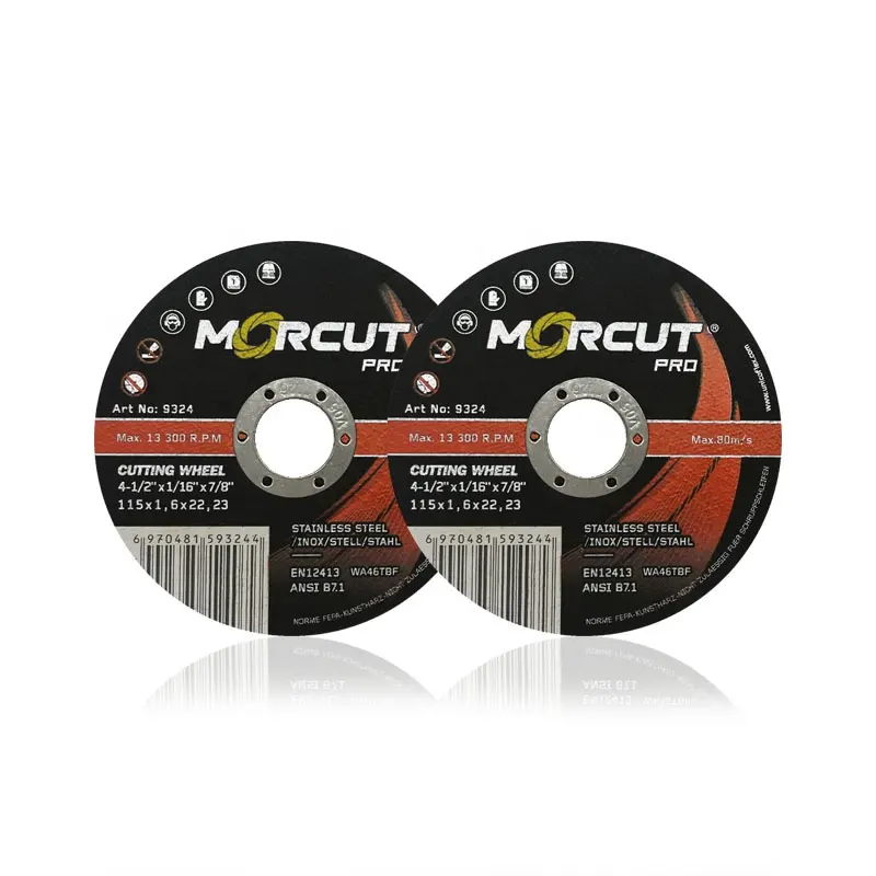 MORCUT 115x1.6 Profession Customized Cut Off Wheel Disco De Corte Metal Cutting Disc