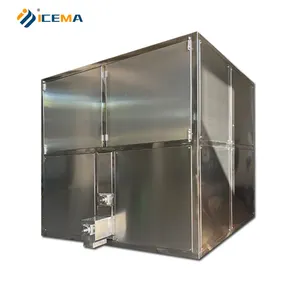 High Output 2024 Upgrade Energy Saving 2 Ton 3 Ton 5 Ton Industrial Ice Cube Machine Ice Cube Machine Maker