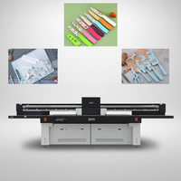 Impresora UV Industrial de Cama Plana con Cabezal de Impresión Ricoh, Impresora Digital de Inyección de Tinta de Alta Velocidad para Papel con Barniz y Relieve 3D