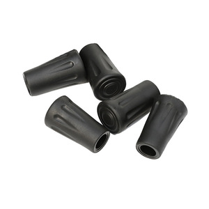 FervorFOX Manchon de protection cylindrique pour bâton de trekking 39 mm Noir Antidérapant Absorption des chocs Accessoire pour bâton de randonnée - Product Image 3