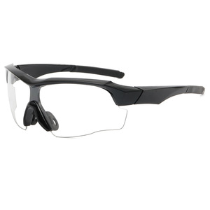 Xsy Men's Sports Sunglasses Polarized UV400 <b>Black</b> <b>Frame</b> For Cycling Outdoor Sports Windproof Sun Protection - Product Image 5
