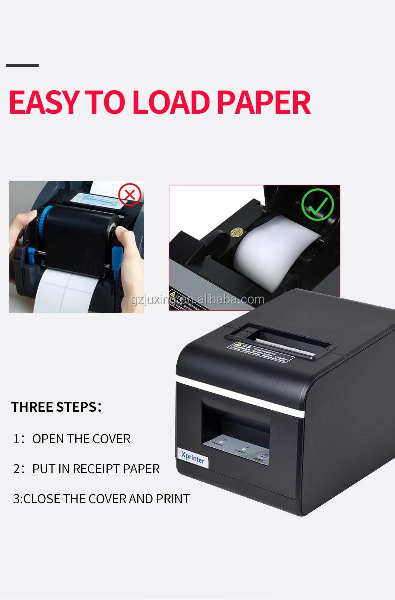 mini printer cheap Xprinter Q90EC High quality 58mm Bluetooth auto cutter thermal receipt printer mini printers canon mini photo printer